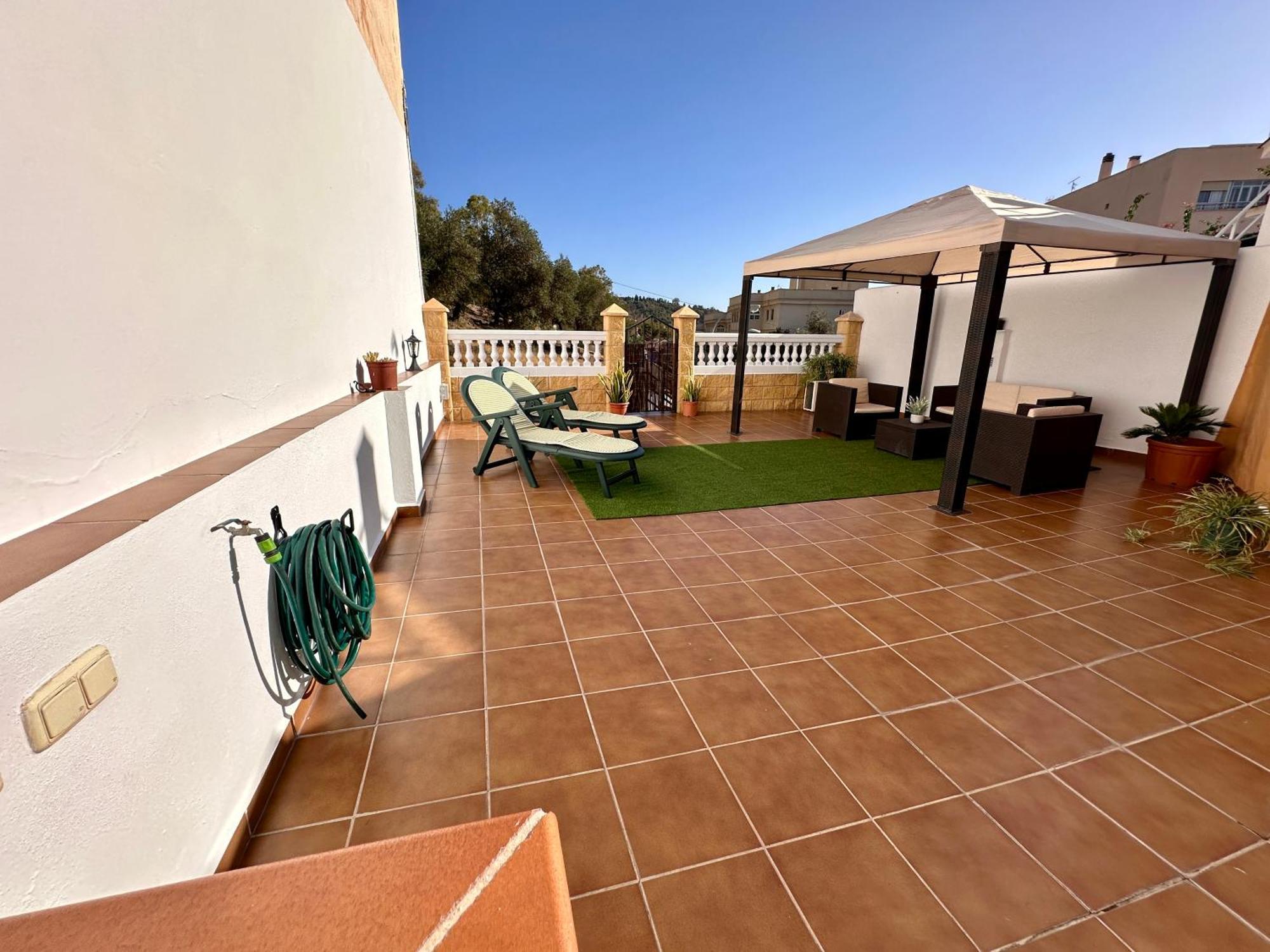 The House In Toquero Solarium Views To The Alcazaba Villa Málaga Exteriör bild